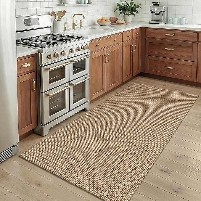 KOZYFLY Boho Rugs for Entryway 3x5 ft Washable Area Rug Non Slip Rubber Backed - Image 3