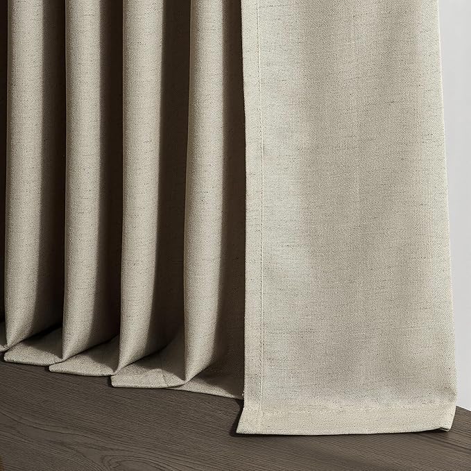 Topfinel 72 Inches Long Pinch Pleated Semi Sheer Curtains - Image 8