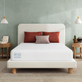 EGO White 8 Inch Queen Memory Foam Mattress, Gel Green Tea Mattress Bed in a Box, CertiPUR-US Certified, Double Mattress, 60"x80", Medium Firm