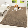 OLANLY Dog Door Mat for Muddy Paws 59x35, Super Absorbent Chenille Mud Mat | Tan by OLANLY