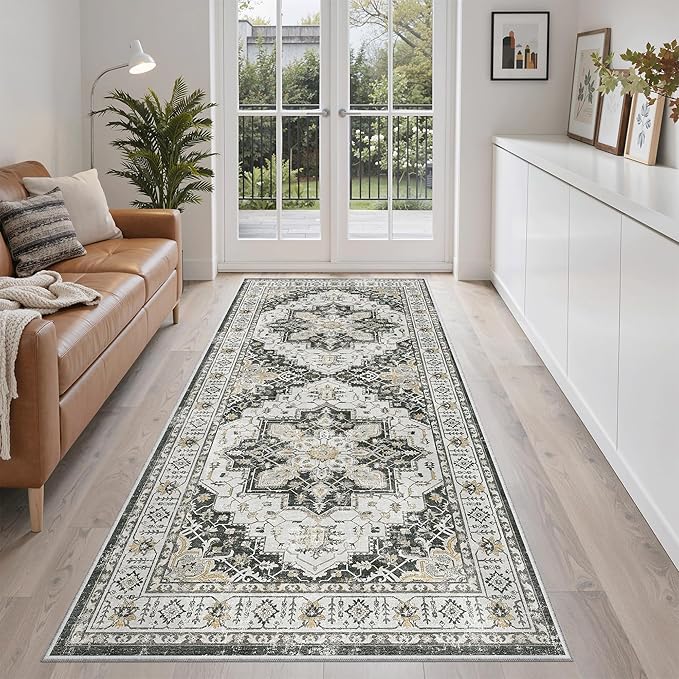 Madane Washable Runner Rug 3x6 Runners by Madane