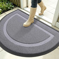 OLANLY Half Circle Front Door Mat Outside 35x23 All-Season Rubber Doormat | by OLANLY