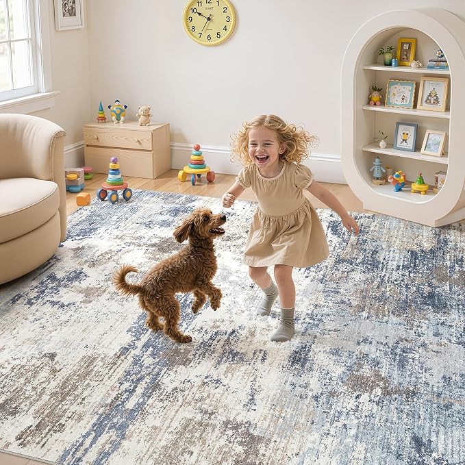 UERMEI 6x9 Area Rug Living Room Rugs - Image 4