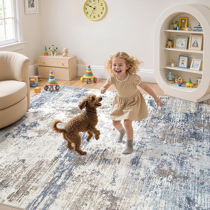 UERMEI 10x12 Area Rug Living Room Rugs - Image 6