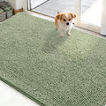 OLANLY Dog Door Mat for Muddy Paws 50x30, Super Absorbent Chenille Mud Mat | by OLANLY