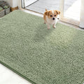 OLANLY Dog Door Mat for Muddy Paws 48x30, Super Absorbent Chenille Mud Mat | by OLANLY
