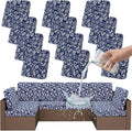 Smiry Waterproof Patio Cushion Covers, Stretch Outdoor Furniture Covers | Couch by Smiry