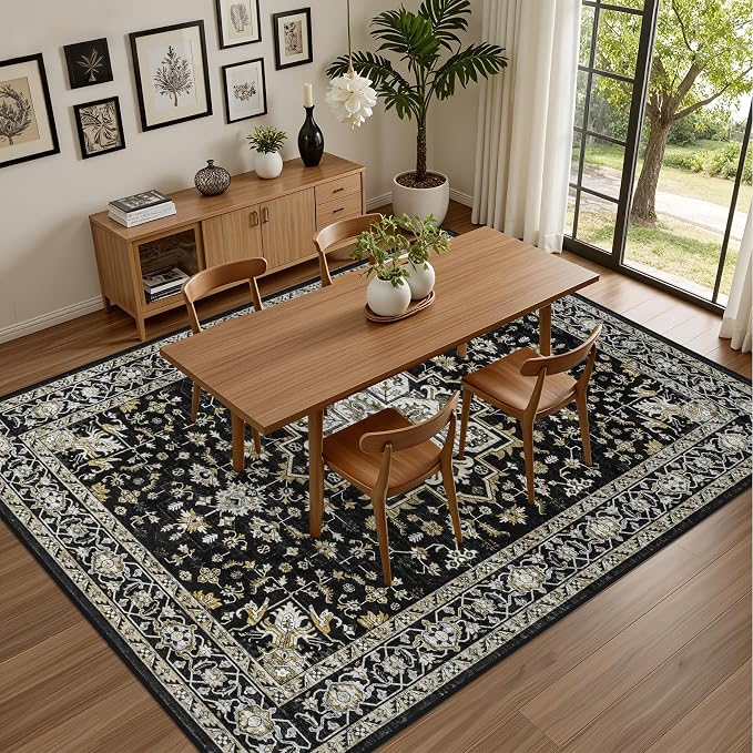 8x10 Area Rugs Living Room: Washable Rug - Image 5