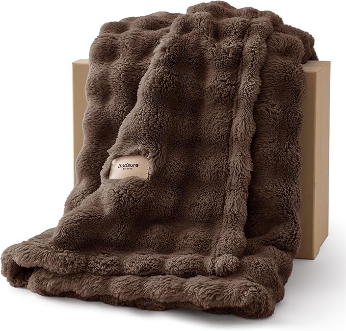 Bedsure 3D Fleece Bubble Blanket by Unknown