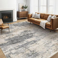 LOONGRUG 5x8 Area Rug Washable Neutral Modern Living Room Rugs Grey Brown | by LOONGRUG