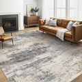 LOONGRUG 6x9 Area Rugs Washable Neutral Modern Living Room Rug Grey Brown | by LOONGRUG