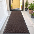 OLANLY Front Door Mat 47x23, Waterproof Heavy-Duty Indoor Outdoor Doormat | Tan by OLANLY