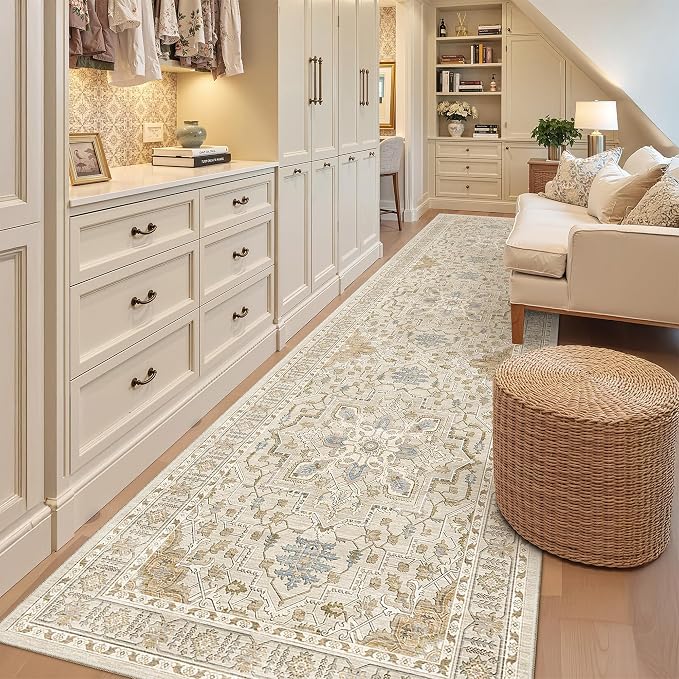 Madane Hallway Runner Rug 3x12 Washable Kitchen Runners 12ft, Soft Low-Pile - Image 4