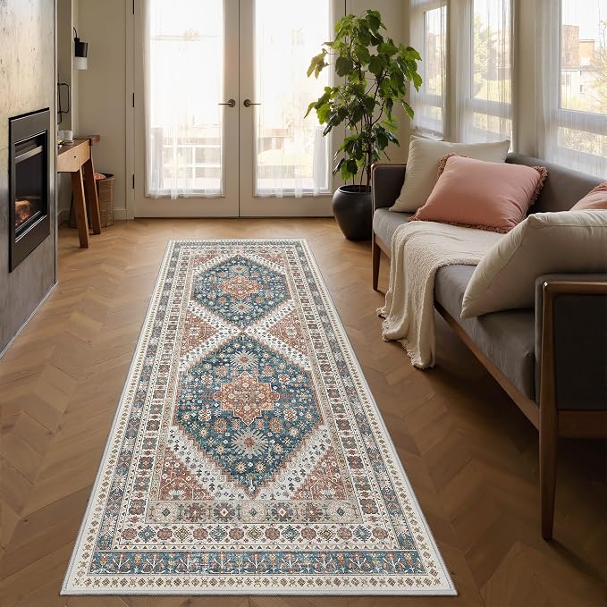 2x5 Rug Runner Non-Slip Washable Rugs - Image 3