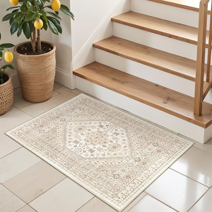 2x3 Entryway Rug Washable Rug Runner - Image 5
