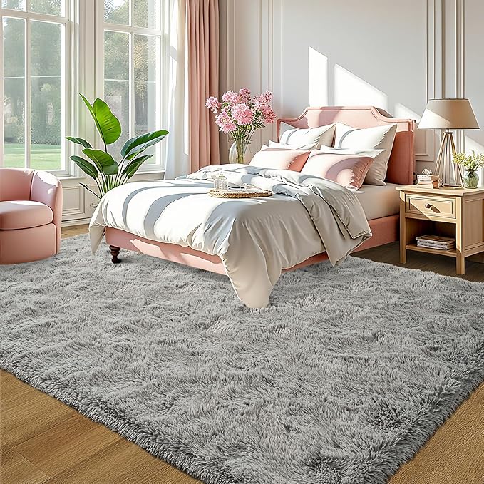 LOCHAS Area Rugs Fluffy Living Room Carpets - Image 3