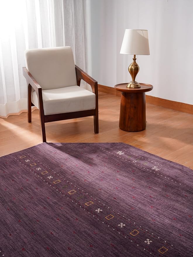 HAND KNOTTED LOOM WOOL ECO-FRIENDLY AREA RUGS - Image 4