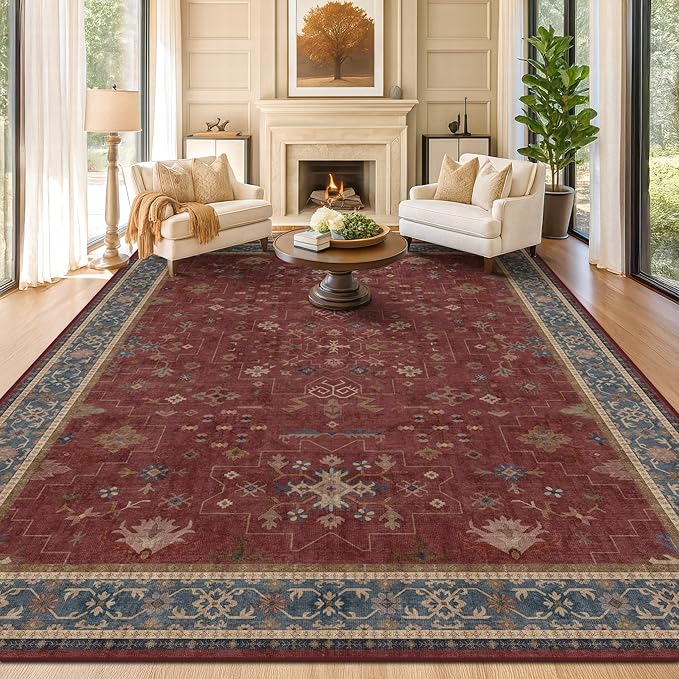 Moroccan Big Rugs for Living Room by HazoHaus