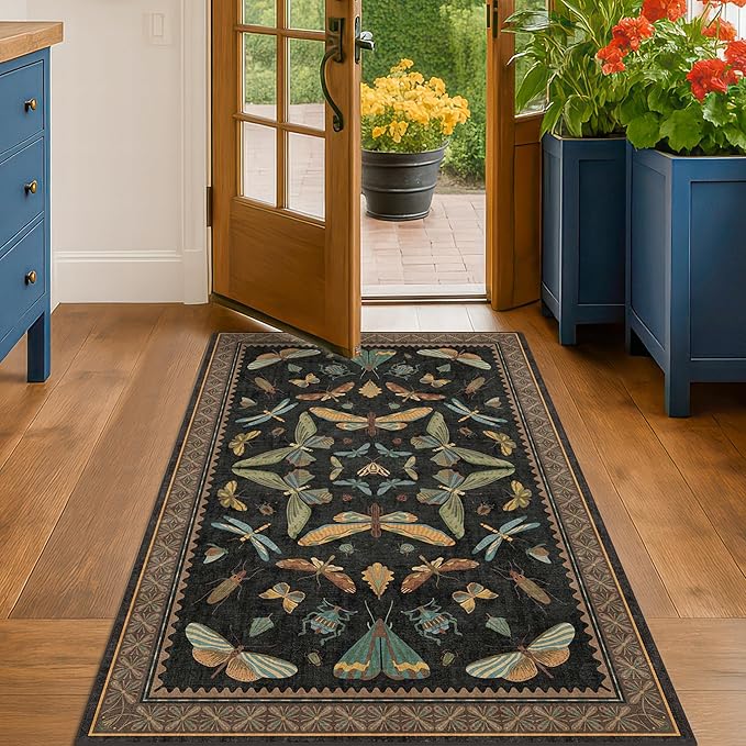 3x5 Entryway Rug Non Slip Washable - Image 8