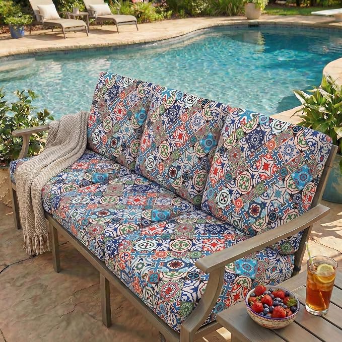 Printed Couch Cushion Covers, Sofa Covers Washable - Image 7
