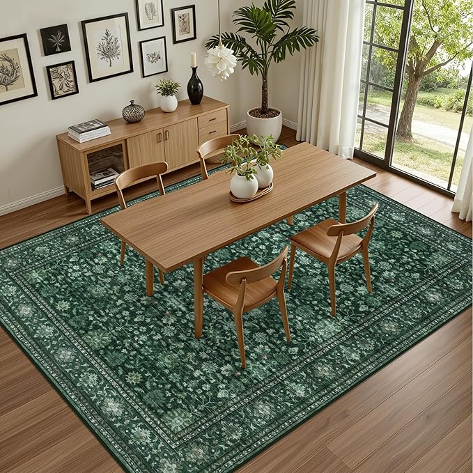10x12 Area Rugs Living Room: Washable Rug - Image 4