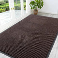 OLANLY Front Door Mat 59x34, Waterproof Heavy-Duty Indoor Outdoor Doormat | Tan by OLANLY