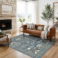 Living Room 6x8 Area Rugs: Farmhouse Washable Ultra Soft Carpet by HYHAOYUNLAI