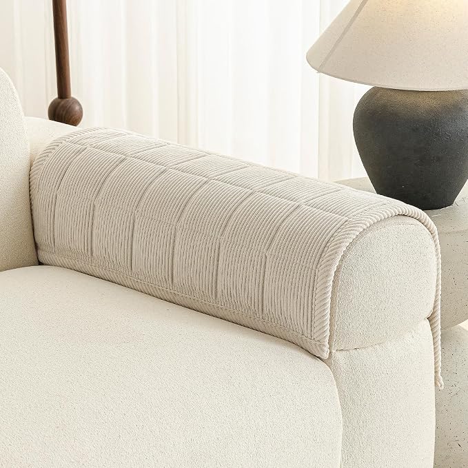 Velvet Couch Covers for Sectional Sofa Washable, Non-Slip L Shaped Sectional - Image 3