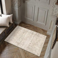 Schweek 2x3 Beige Entryway Rugs Washable Non-Slip Neutral Area Rug Door Mat | by Schweek