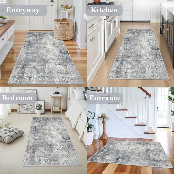 4x6 Rug Machine Washable Non-Slip – Soft Small Area Rug - Image 4
