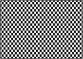 Flagship Carpets Schoolgirl Style Black and White Checkerboard Educational Area Rug for Kids Room Seating Décor, Children's Classroom, Play Carpet for Teaching and Playroom, 5' x 7'6"
