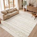cotiled Boho 8x10 Area Rugs for Living Room: Large Moroccan Washable Rug | by COTILED