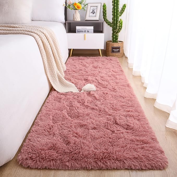 Chicrug Soft Runner Rug for Bedroom Living Room Plush Fluffy Rug 2x10 | Shag by ChicrugHomeDecor