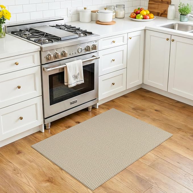 KOZYFLY Indoor Door Mat 2x3 ft Small Area Rugs Washable Front Door Mat Non Slip - Image 2