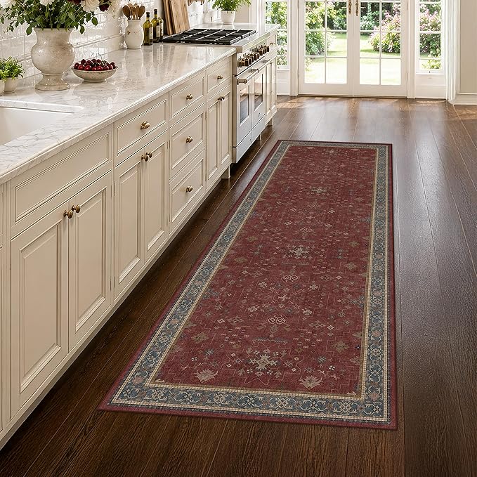 Washable 3x8 Entry Way Rugs Indoor by HazoHaus