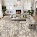 LOONGRUG 12x15 Area Rug Washable Large Neutral Modern Living Room Rugs | by LOONGRUG