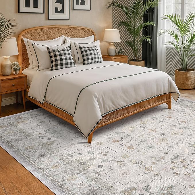 Boho Large Living Room Rug 8x12 - Image 3