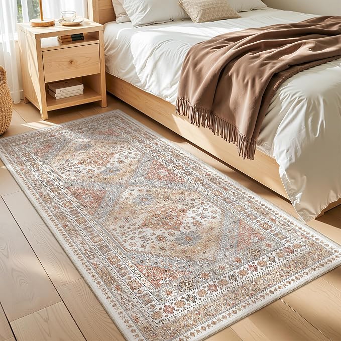3x6 Runner Rug Non Slip, Washable Hallway Runner Rug, Nursery Room, Soft Runner - Image 5
