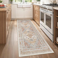 2x6 Runner Rug Non Slip, Washable Hallway Runner Rug, Nursery Room, Soft Runner by Zesthome