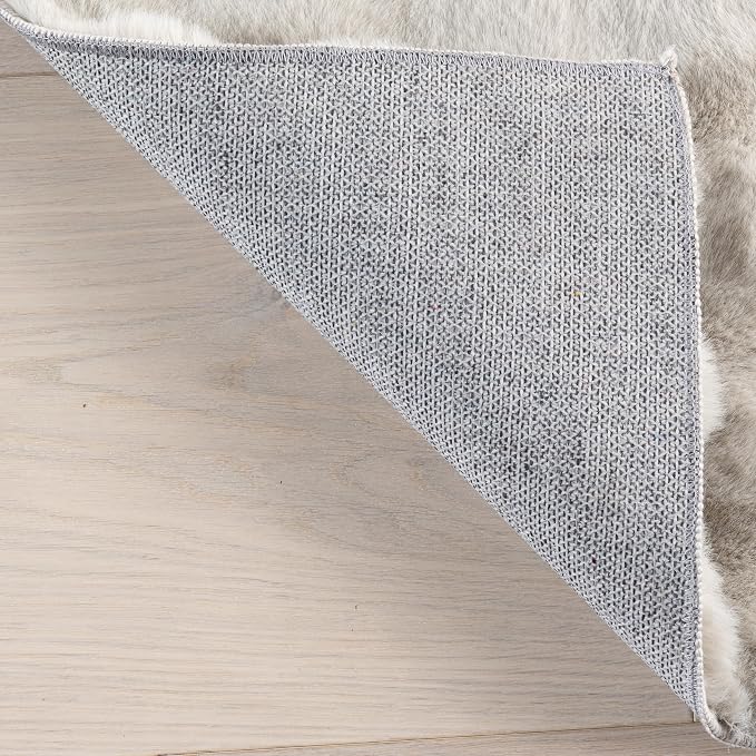 nuLOOM Jeni Grey Checkered Washable Runner Rug - Image 4