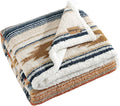 Wrangler - Throw Blanket with Sherpa Reverse, Super Soft Plush Bedding by Wrangler%C2%AE