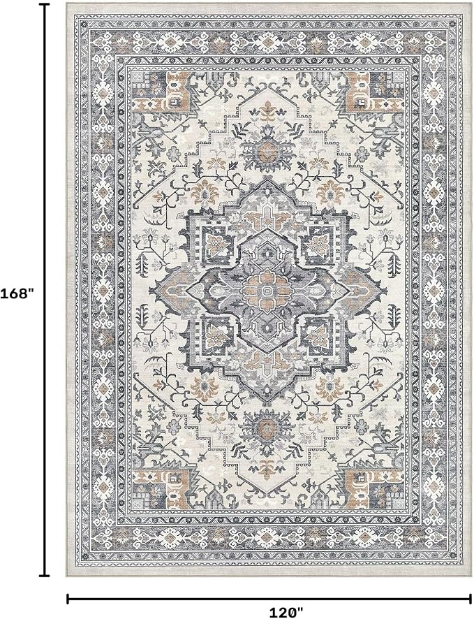 UERMEI 10x14 Area Rug Living Room Rugs - Image 2