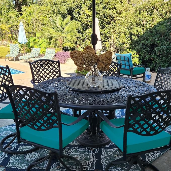 Sqodok Outdoor Cushion Covers 24x22 inch, Wicker Chair - Image 7