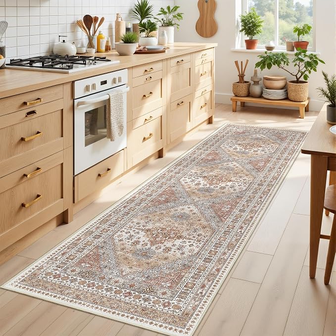 2x7 Runner Rug, Non Slip Washable Rugs - Image 3
