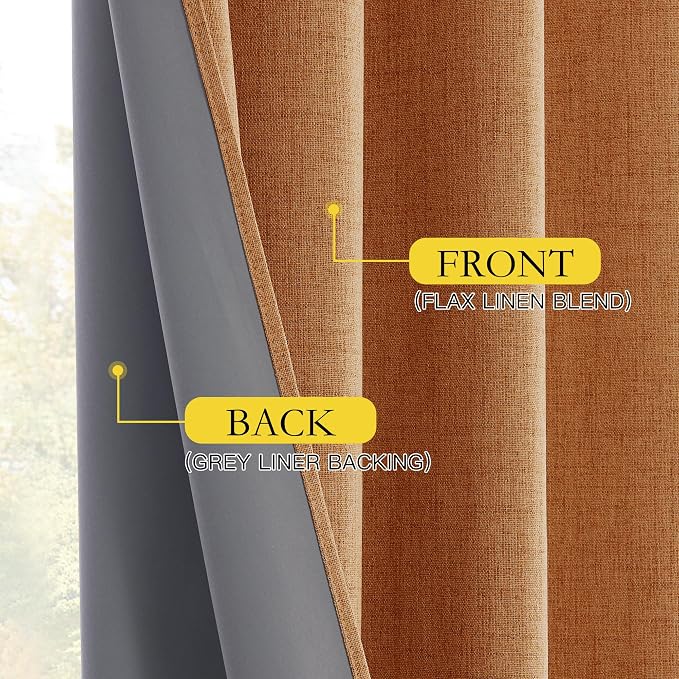 NICETOWN 100% Blackout Curtains - Image 4
