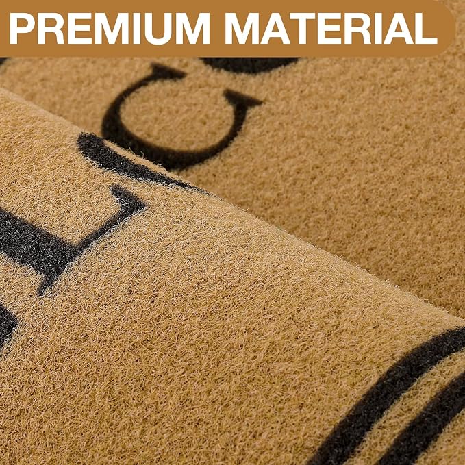 OLANLY Front Door Mat, Low Profile Doormat, Stain and Fade Resistant, - Image 6