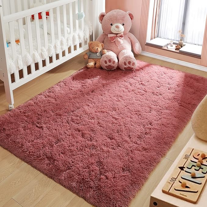 LOCHAS Area Rugs Fluffy Living Room Carpets - Image 6