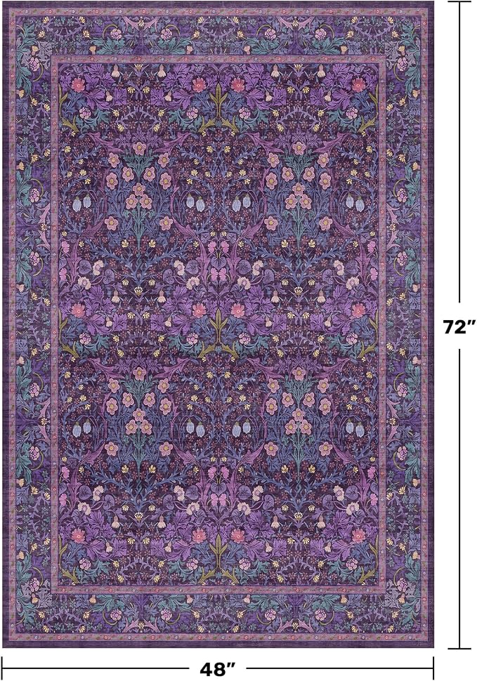 Washable 4x6 Area Rug - Image 2