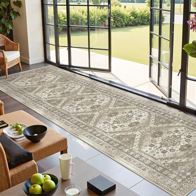 Runners for Hallway 12ft, Non-Slip Long Bathroom Rugs, Living Room, Soft - Image 4