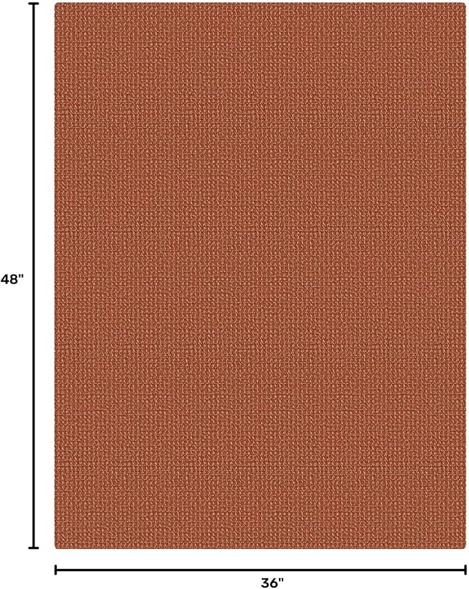 KOZYFLY Washable 3x4 Woven Entry Area Rug, Braided Throw Rugs - Image 2
